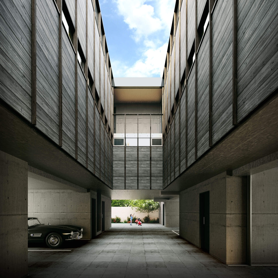 Pedro Navia housing ensemble